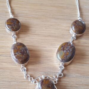 Ketting Jaspis Bamboo