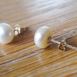 Oorbellen stekers 7 wit