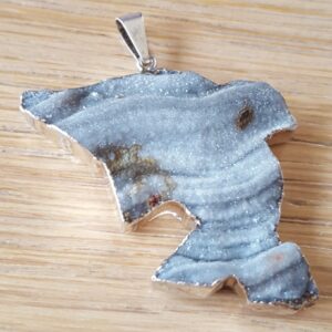 Chalcedoon roos 1 (Dolfijn)