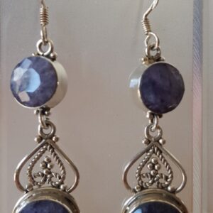 Oorhangers Saffier 1