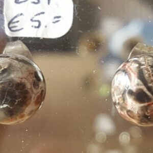 Oorknopjes bol Jaspis Leopardskin 2