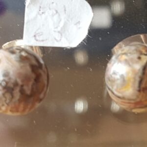 Oorknopjes bol Jaspis Leopardskin 1