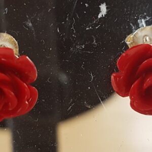 Oorknopjes Roos rood 1 (blinkend)