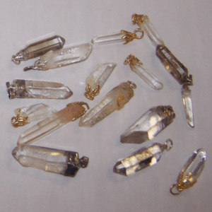 Bergkristal Punten ruw