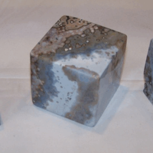 Oceaan Jaspis (Agaat) kubus