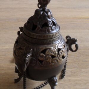 Wierrookhouder hang messing