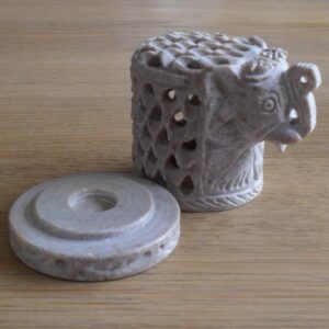 Wierrookhouder speksteen Olifant