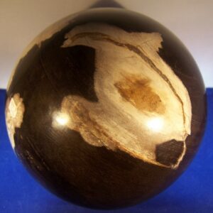 Versteend Hout Bol 123mm